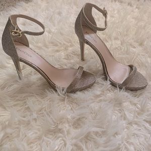 Bebe open toe heels